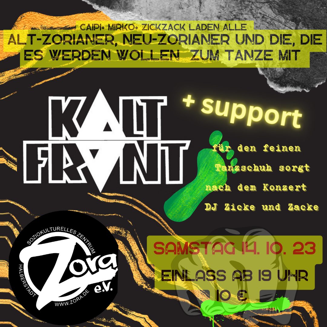 Kommende Konzerte (14.10. / 18.11.)