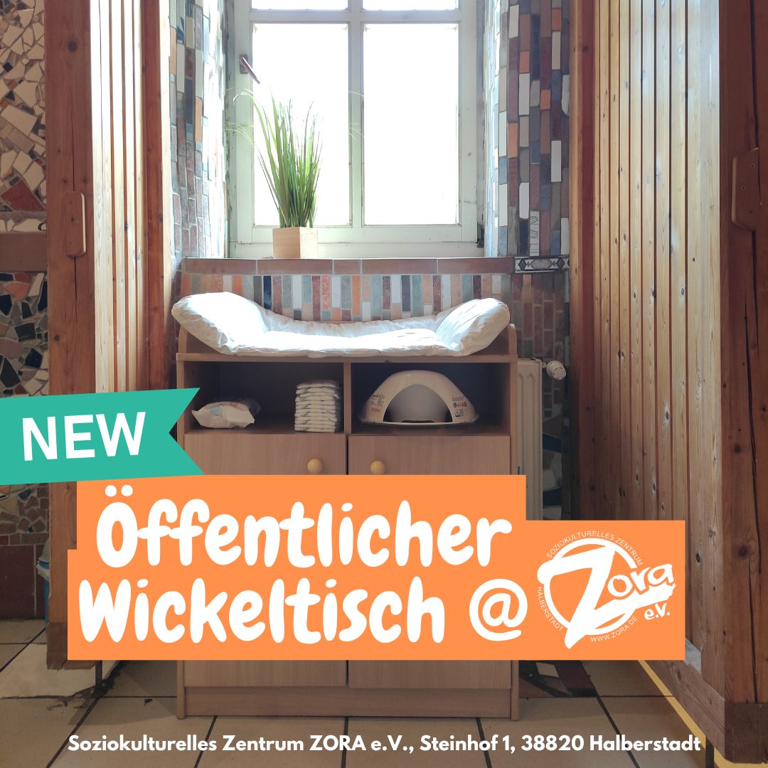 Öffentlicher Wickeltisch
